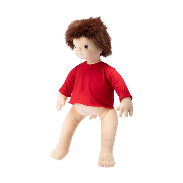 Емпатична кукла като истинско бебе, гледа в очите, с дрехи и реалистични полови белези. Кукла за развитие на емоционалната интелигентност у децата. Подходяща за деца и възрастни хора