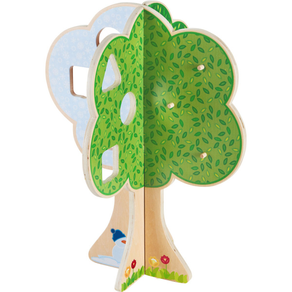 Дърво на сезоните по Фрьобел - дървена играчка
