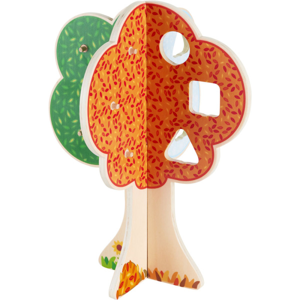 Дърво на сезоните по Фрьобел - дървена играчка