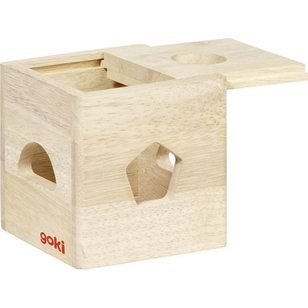 Дървена кутия за сортиране и вгнездяване - 6 части