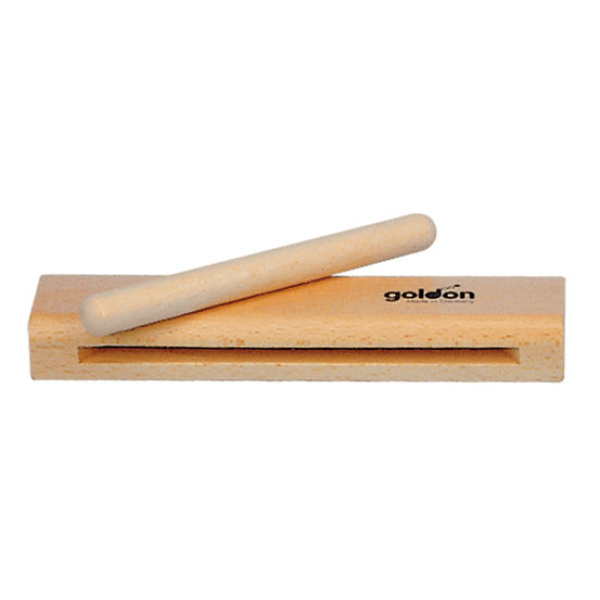 Дървено блокче 18 см - музикален инструмент