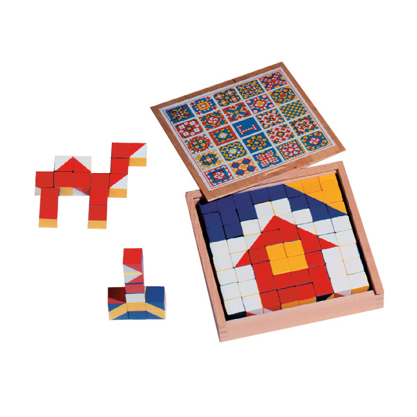 Детска мозайка с дървени кубчета КОХ