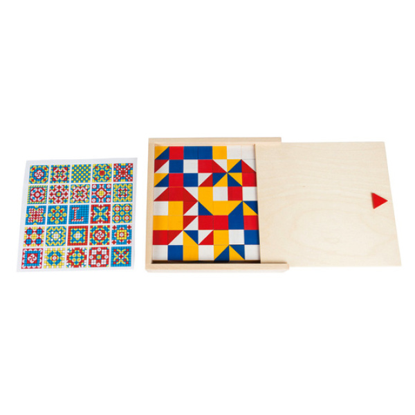 Детска мозайка с дървени кубчета КОХ