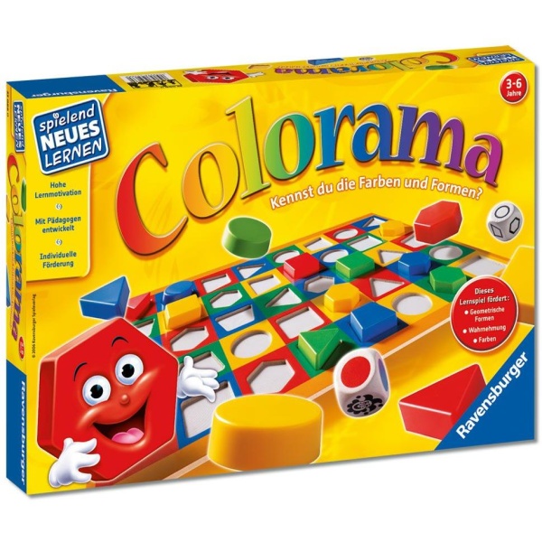 Колорама - игра с цветове и форми