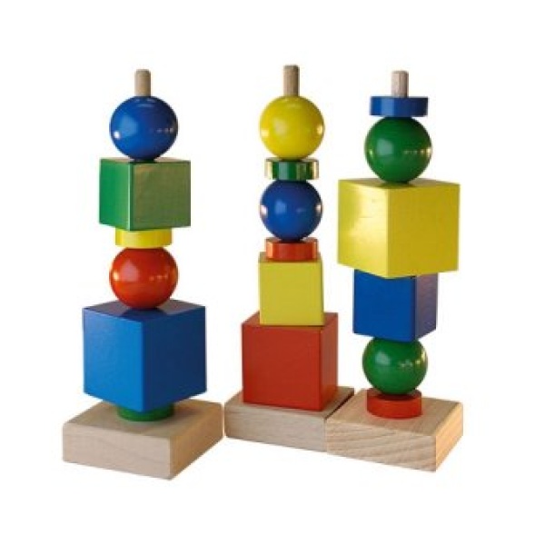 Фигурални кули - дървена игра