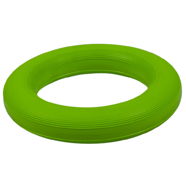 Гумен ринг за спортни игри 18 см зелен