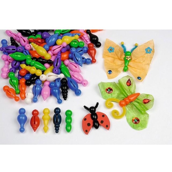Пластмасови тела изработка на арт насекоми - 75 бр.