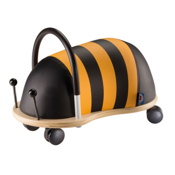 Дървена детска количка за яздене Пчела голяма