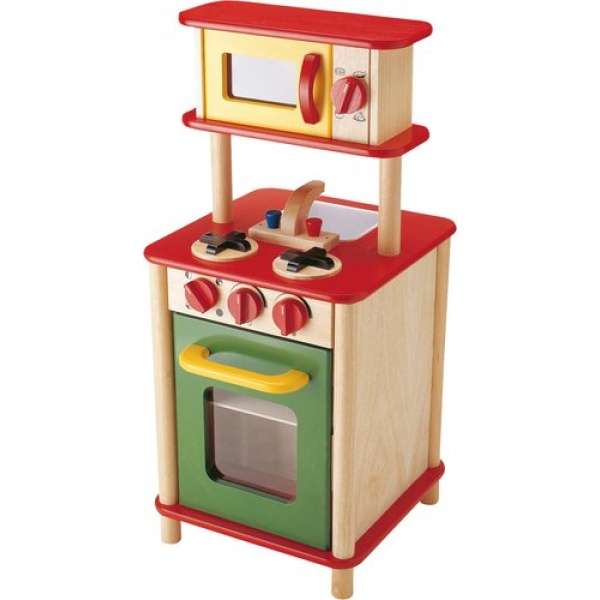 Детска дървена кухня за игра