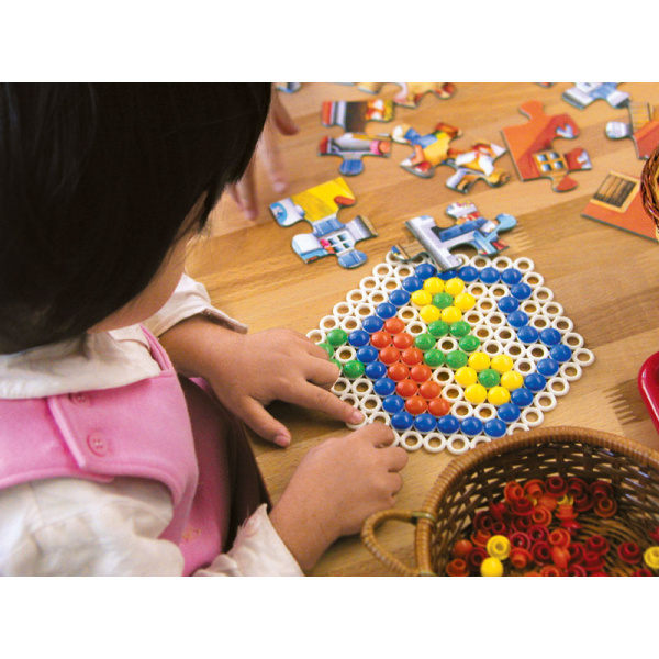 Детска мозайка РИМОЗА - шестоъгълни основи 12 броя