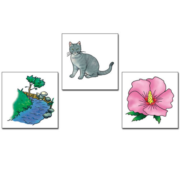 Животни, растения, природа - логопедични карти речник