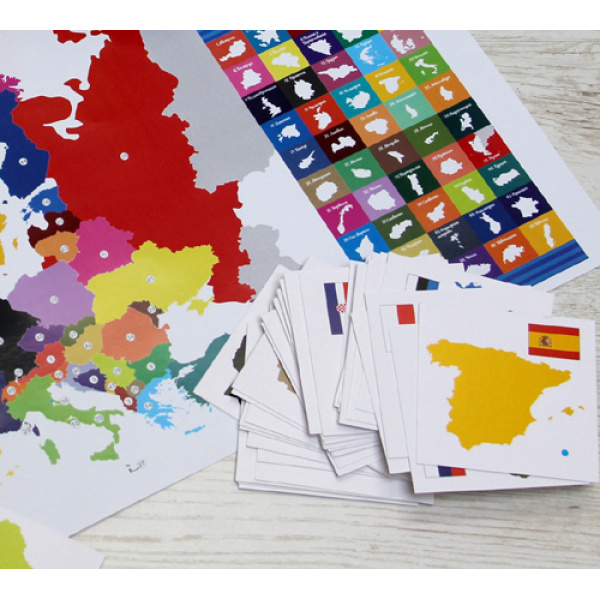 Държавите в Европа - образователни карти