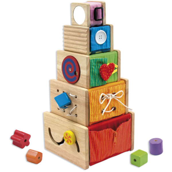 Мултифункционална кула - дървена играчка