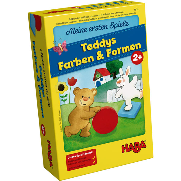 Цветовете и формите на Теди - игра за малки деца