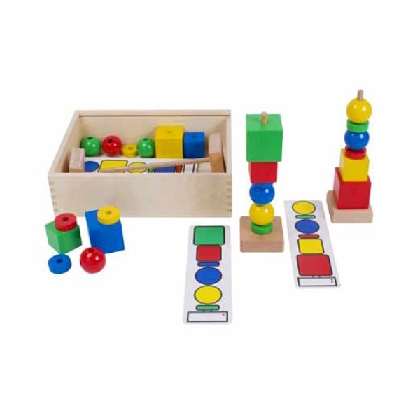 Фигурални кули - дървена игра