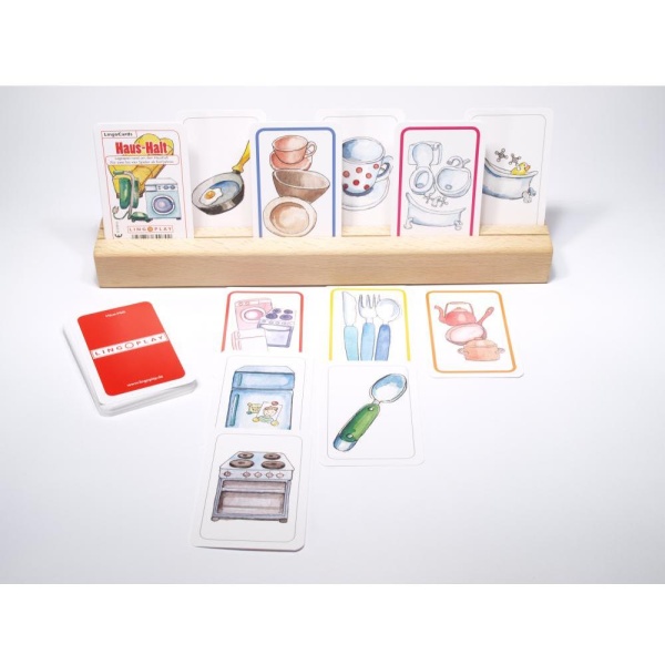 Домакинство - логопедична игра с карти