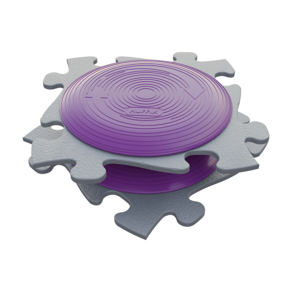 Rotana – въртящи дискове за сензорна пътека пъзел – 2 бр. лилави