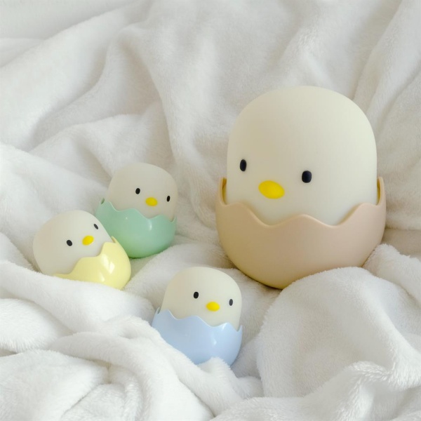 Детска нощна лампа BABY EGGY – бебе яйце, синьо