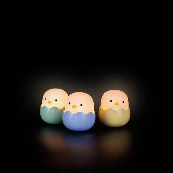 Детска нощна лампа BABY EGGY – бебе яйце, зелено